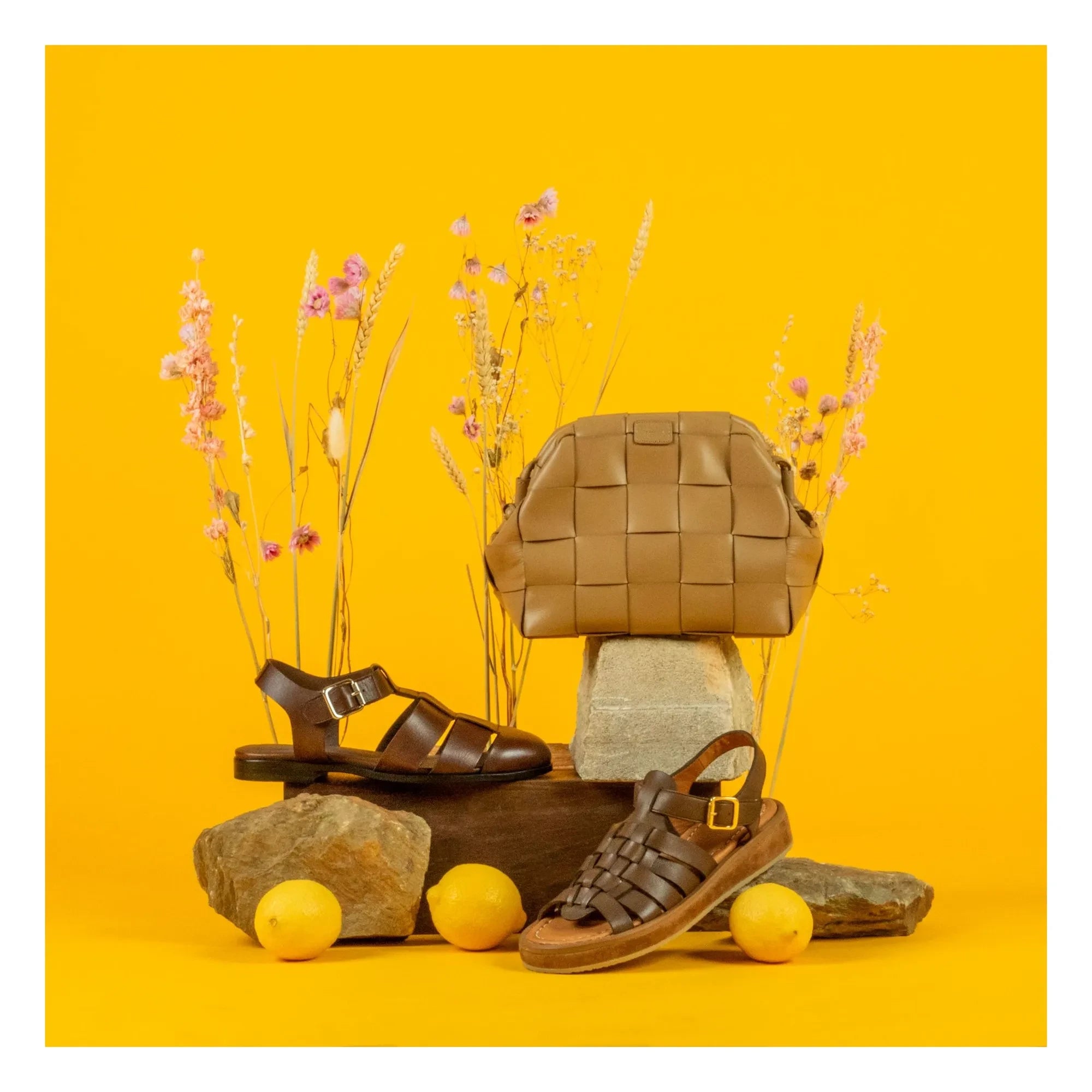 Anthology Paris - Omaha Creta Sandale | Sandbraun