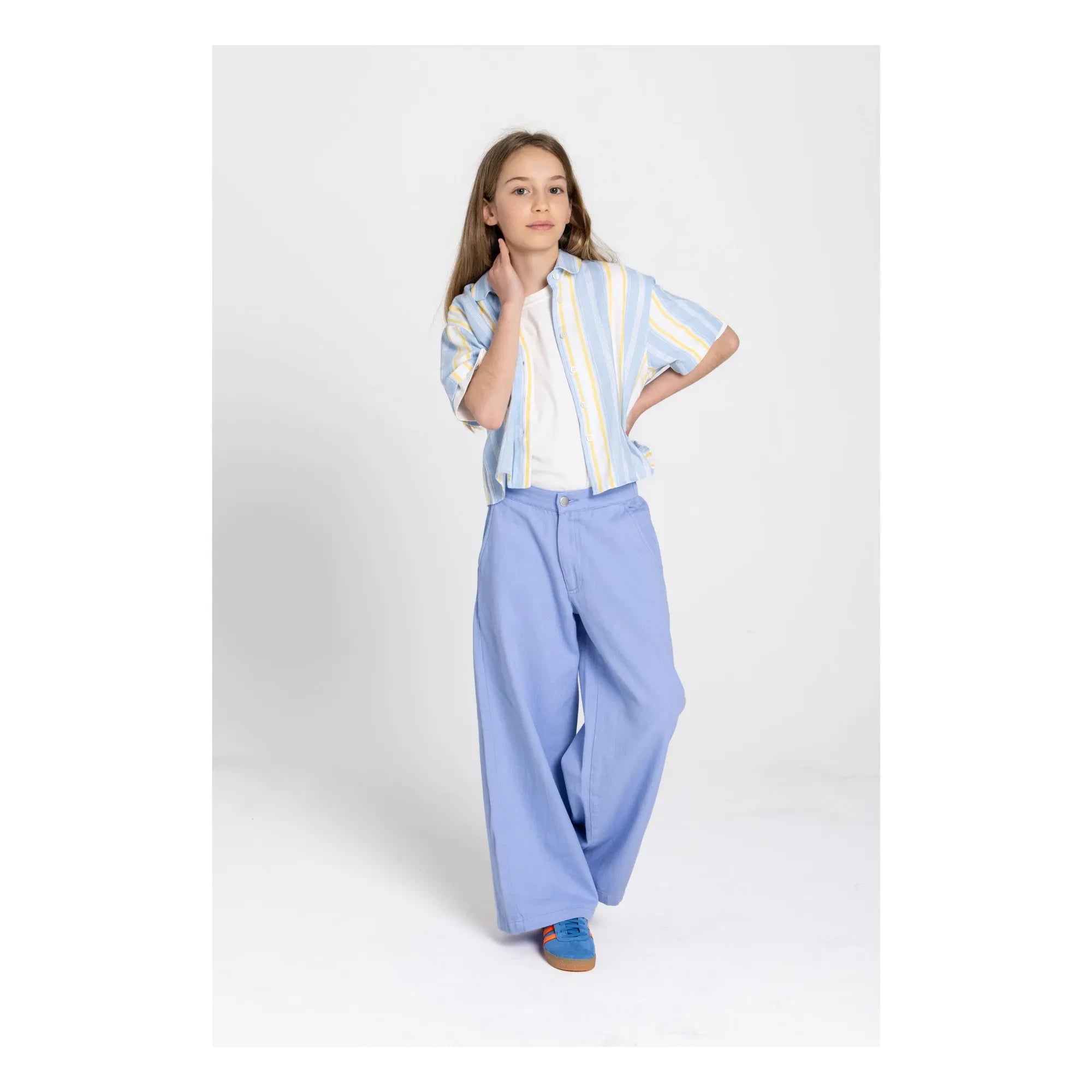 Smallable Kid - Paloma Weite Hose | Hellblau