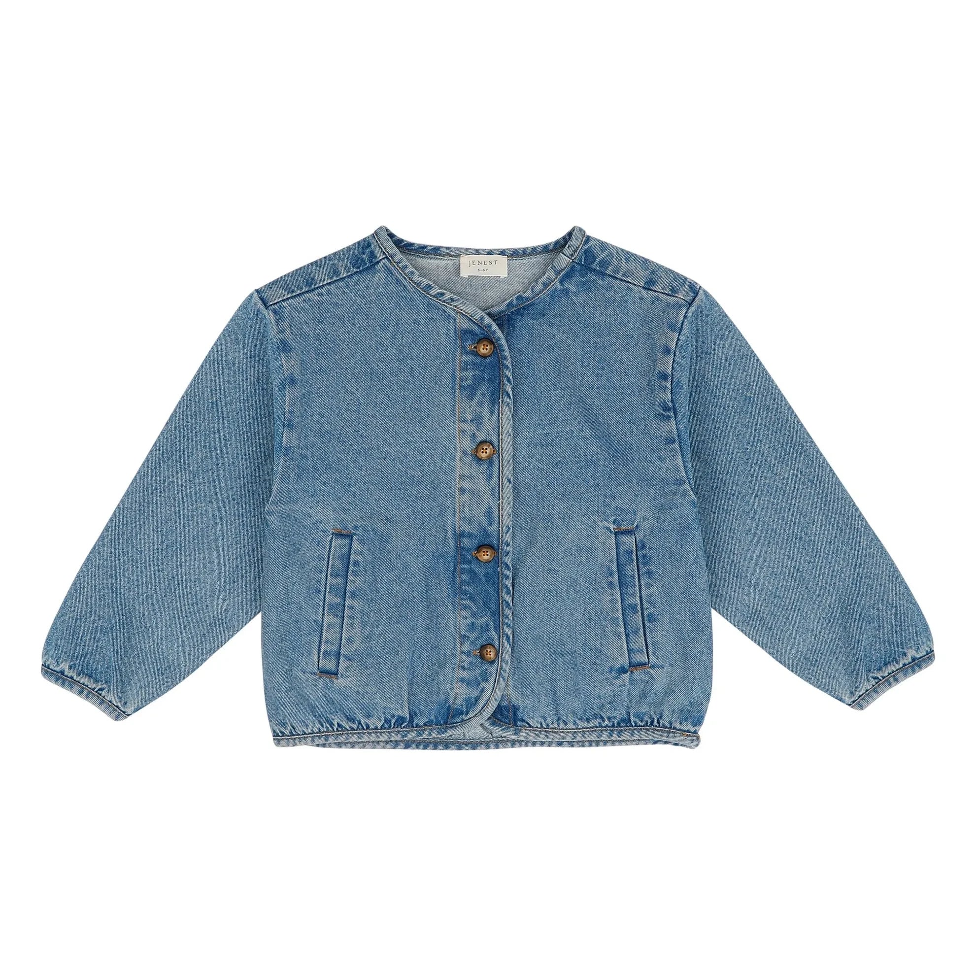 Jenest - Bobbi Jeansjacke aus Bio-Baumwolle | Blau