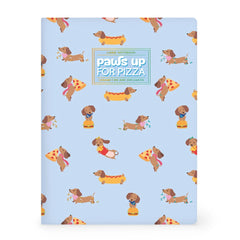 Legami - B5 Çizgili Resimli Sert Kapaklı Defter - Köpek