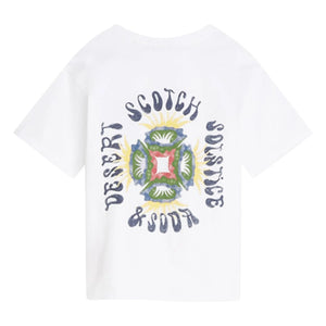 Scotch & Soda - T-Shirt Druck Logo | Weiß