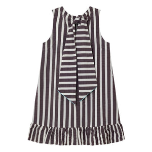 Dr Bloom - Cocomero Stripes Kleid | Aubergine