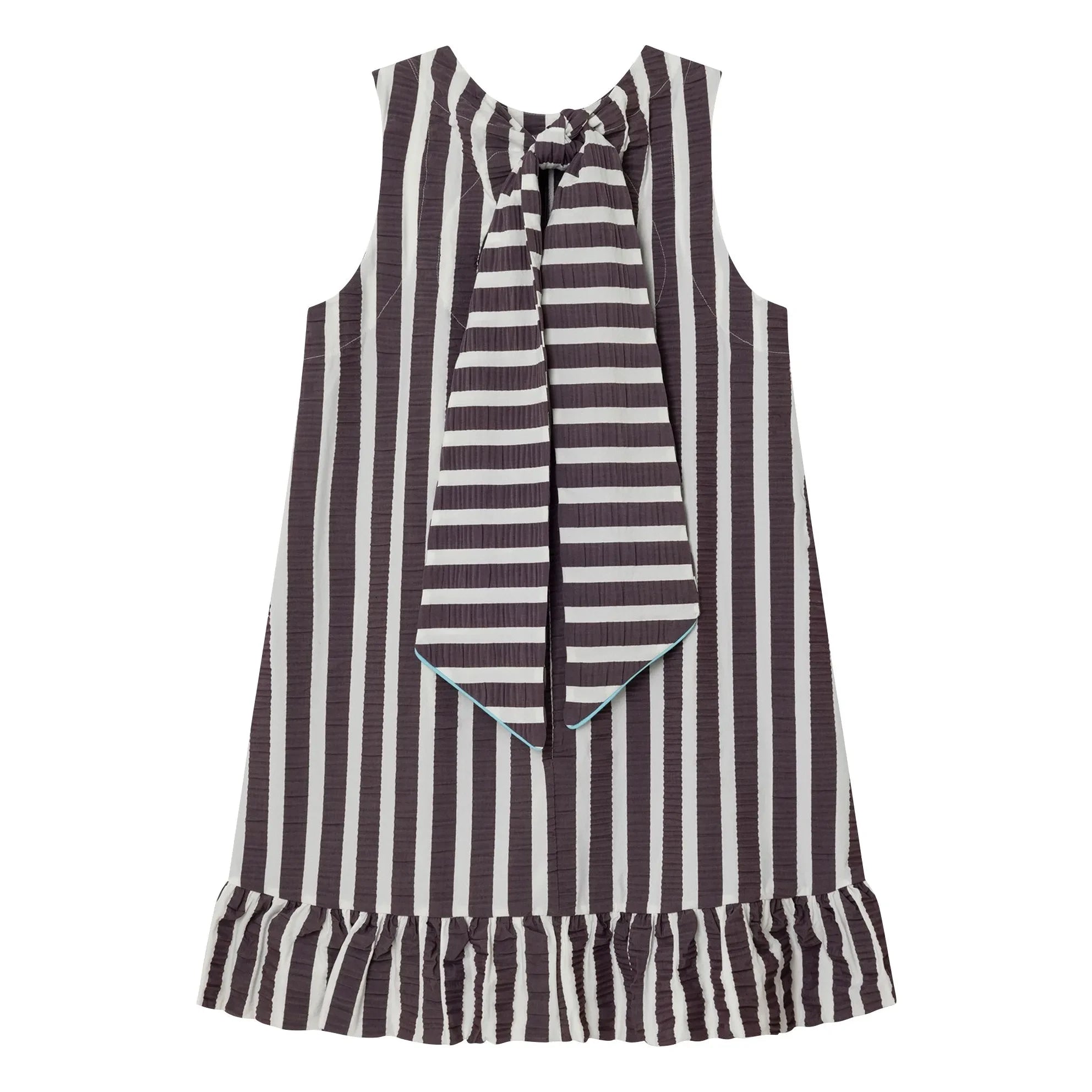 Dr Bloom - Cocomero Stripes Kleid | Aubergine