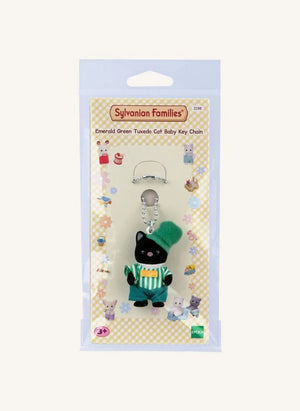 Sylvanian Families - Zwei-Ton Katzen Schlüsselanhänger - Smaragd