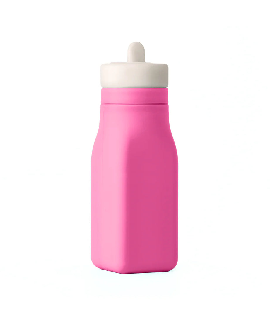 Omiebox - OmieBottle BPA-freie Silikon-Trinkflasche Rosa