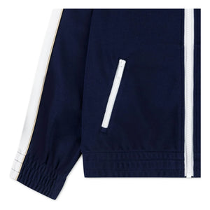 Lacoste – Sweatshirt mit Reißverschluss aus Bio-Baumwolle | Marineblau