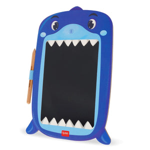 Legami - Shark Tragbarer LCD-Zeichentafel aus Karton - Magic Sketch Board