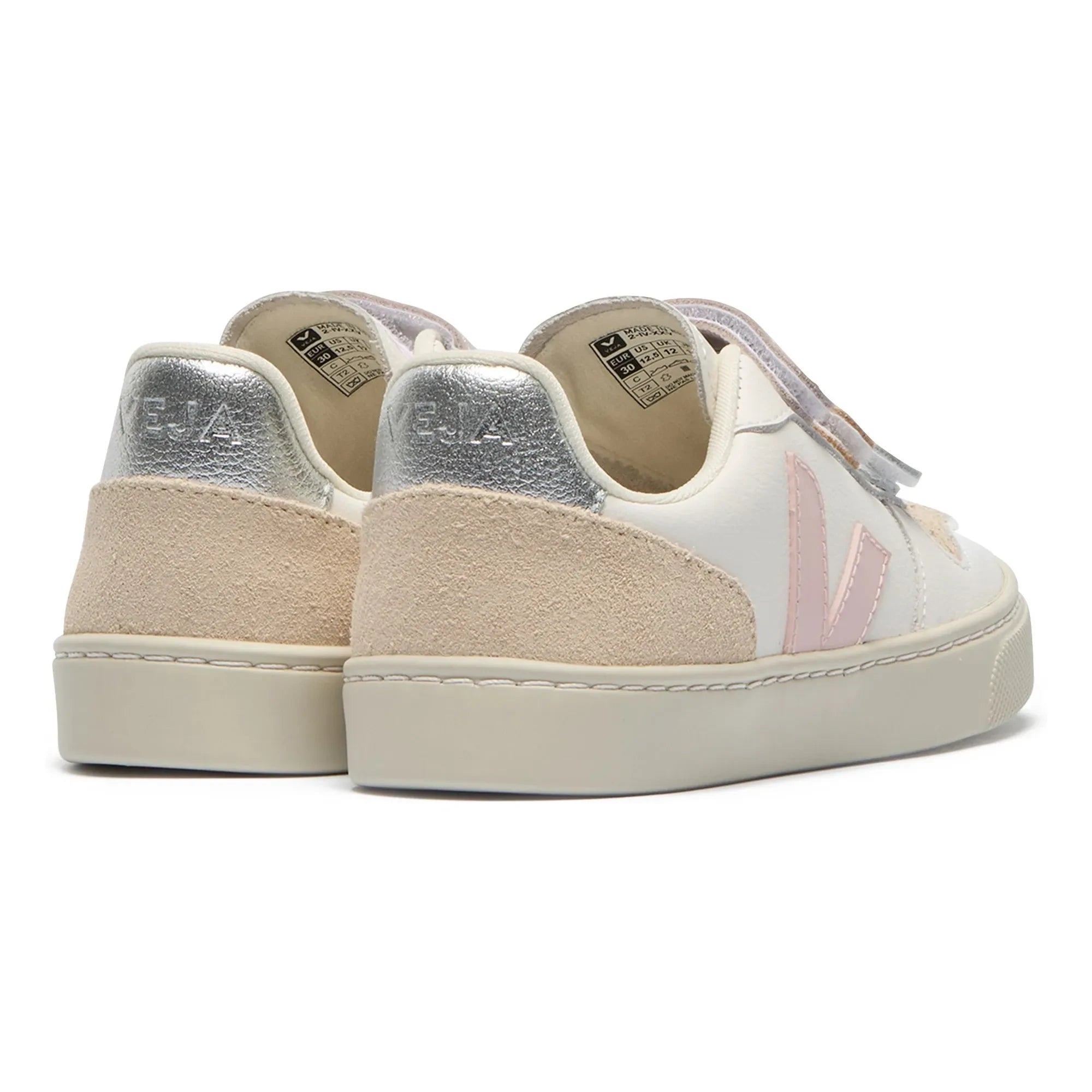 Veja - Scratch Sneakers Kleiner V-10 Leder | Elfenbein