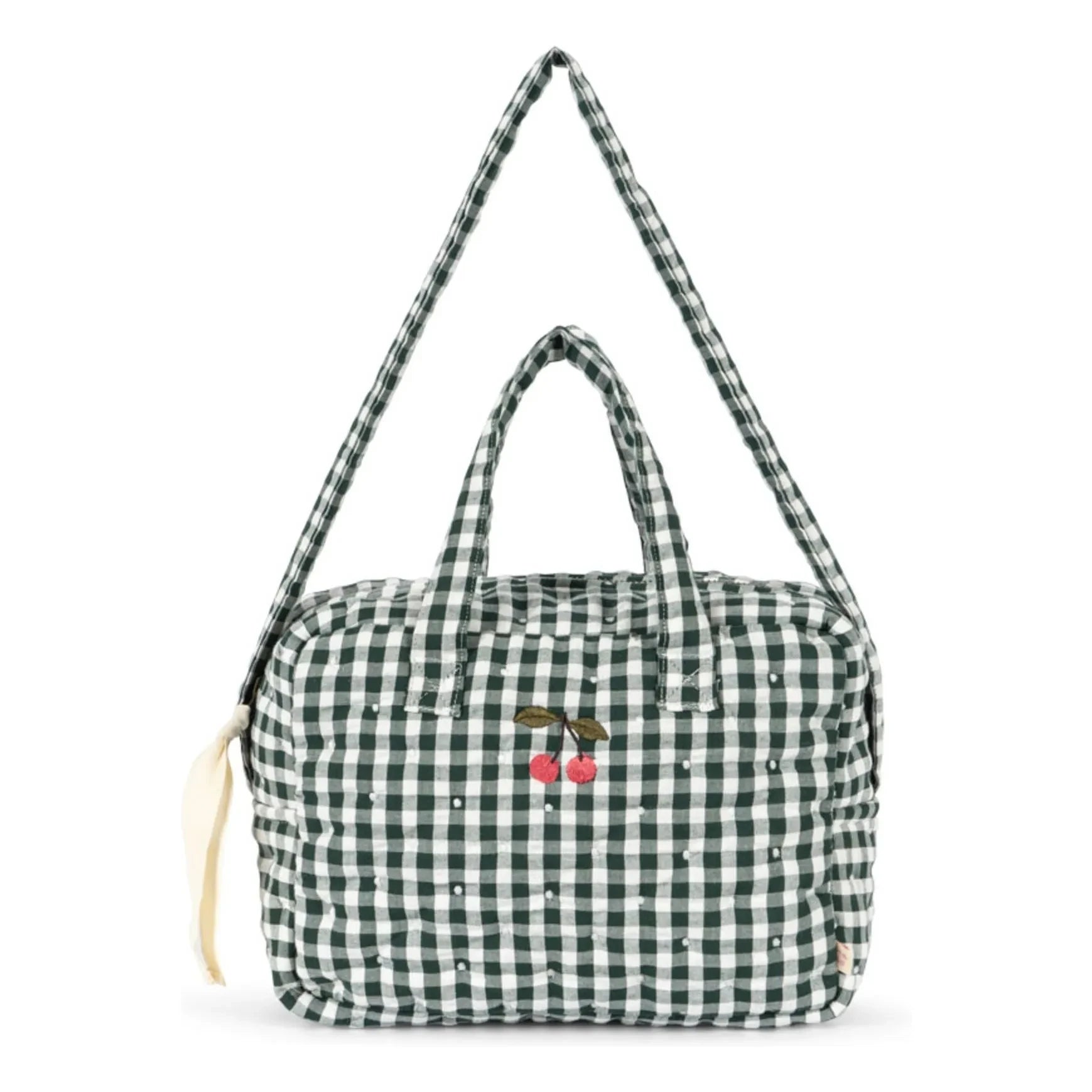 Konges Sløjd - Wickeltasche Vichy | Dunkelgrün