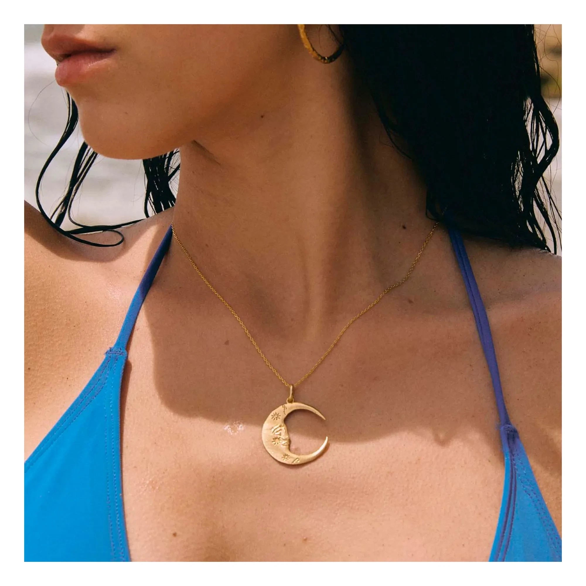Alhaja - Luna Halskette | Gold