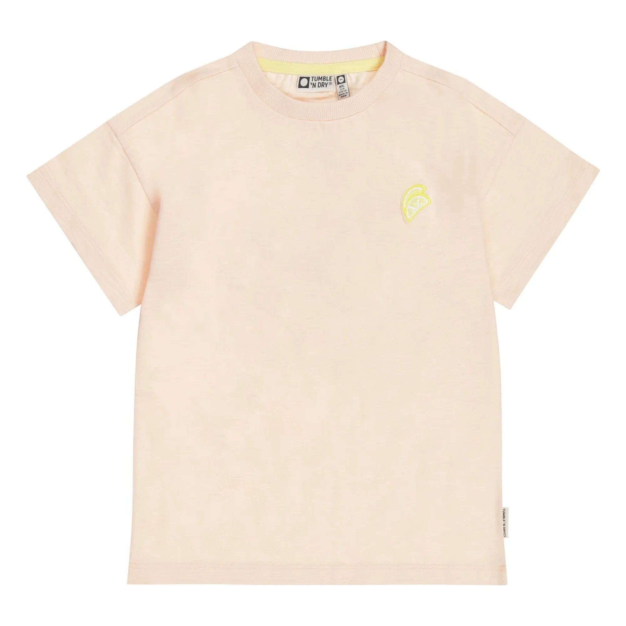Tumble N'Dry - Oversize T-Shirt Lemons Bio-Baumwolle | Pfirsich