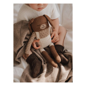 Main Sauvage - Alpaka-Hausschuhe | Mokka