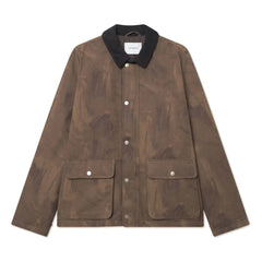Les Deux - Montana AOP Baumwolljacke | Braun