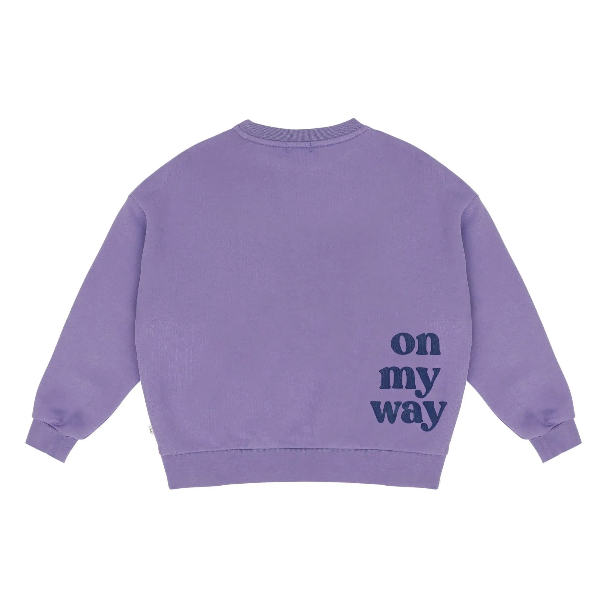 Jenest - Bo On My Way Bio-Baumwoll-Sweatshirt | Lila