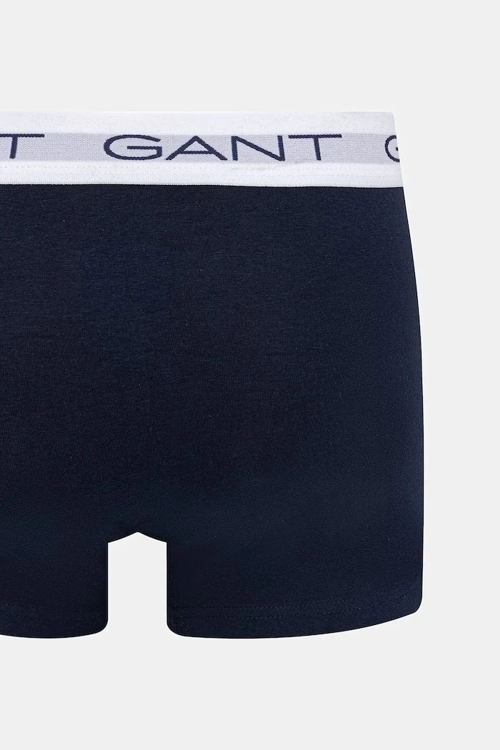 Gant pamuk ve elastanlı dar kesim erkek boxer 3'lü