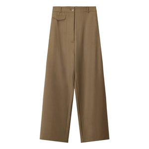 Cordera - Virgin Wool Hose mit Eingriffstaschen | Camel