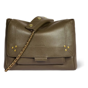 Jérôme Dreyfuss - Lulu M Tasche Ziegenleder | Khaki