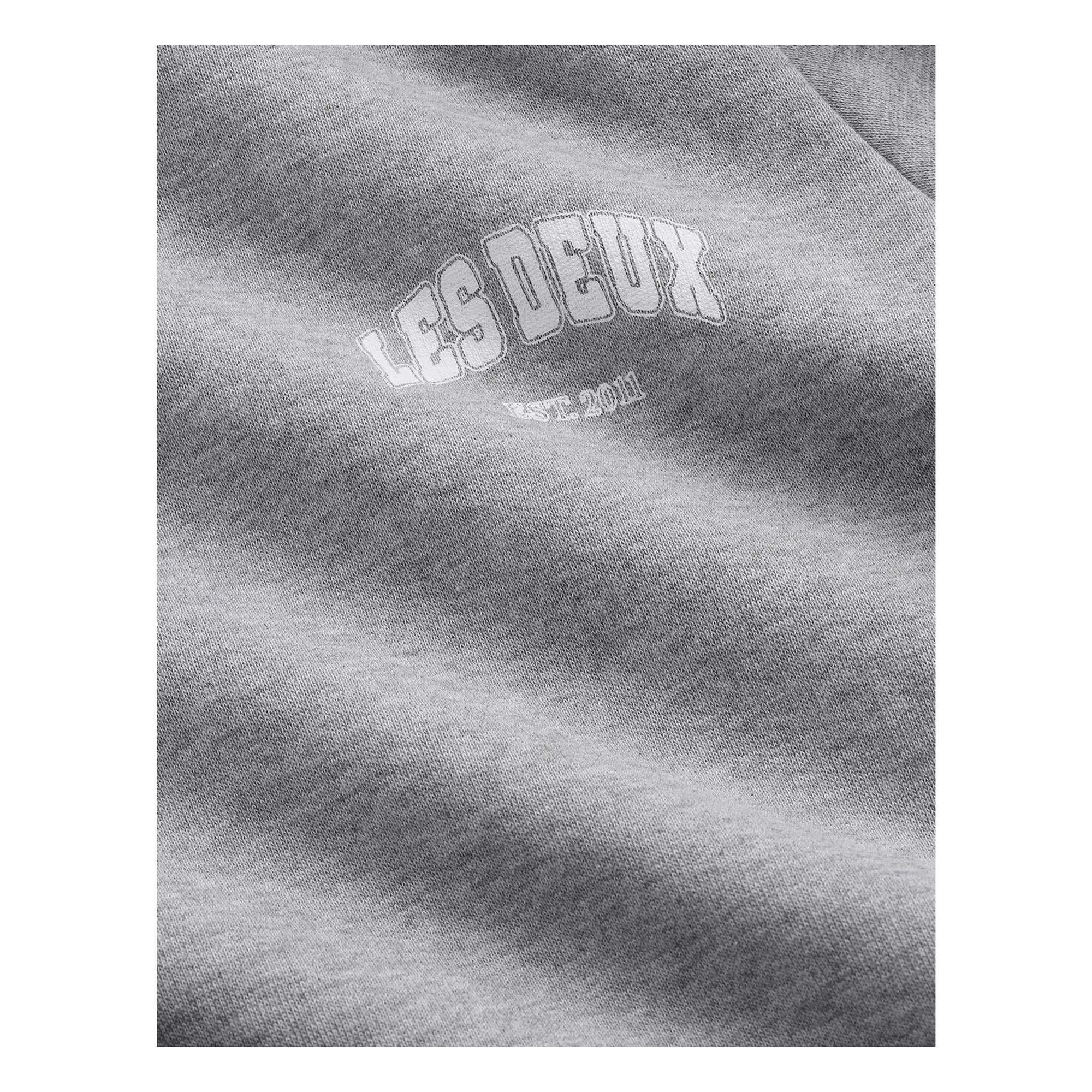 Les Deux - Bio-Baumwoll-Hoop-Pullover | Grau