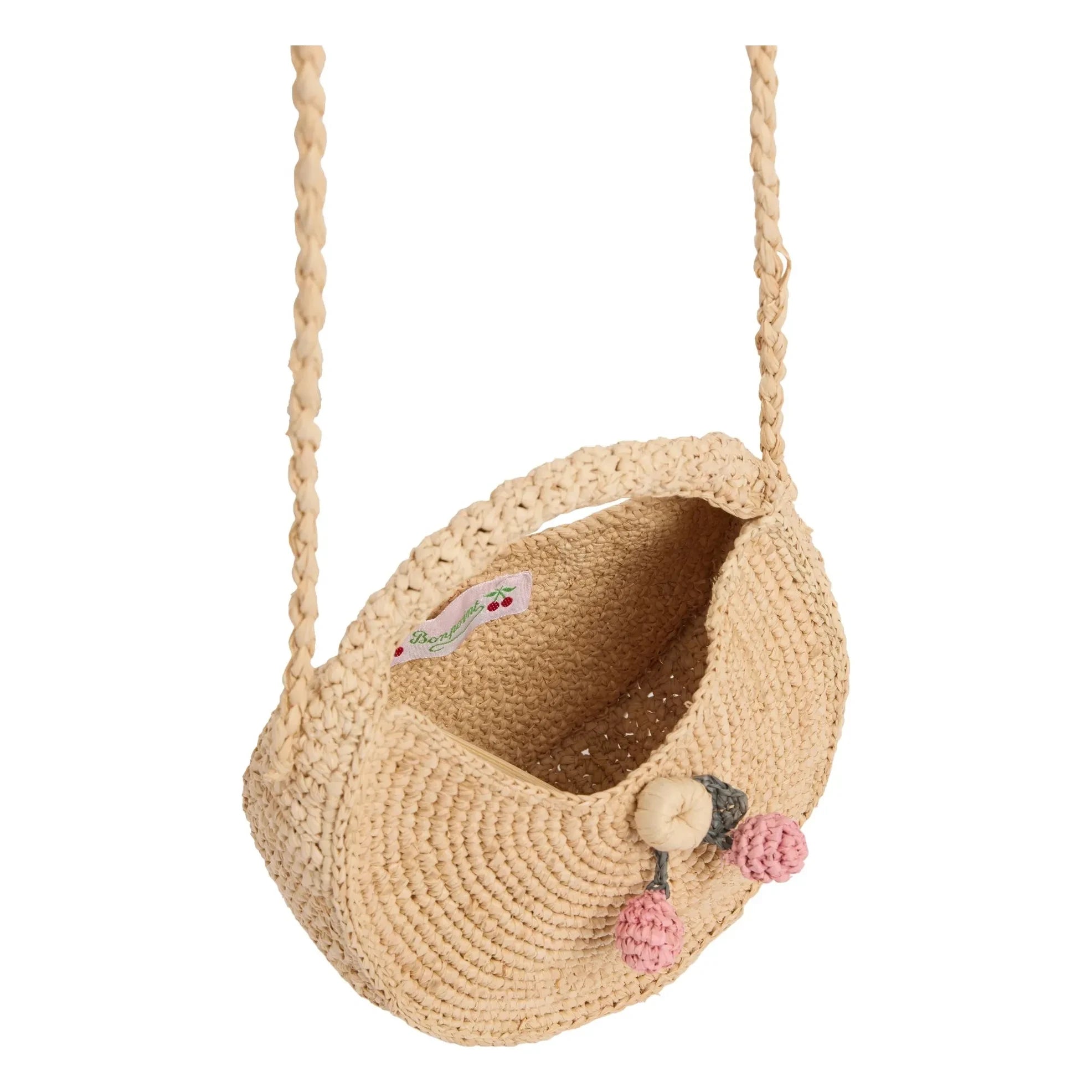 Bonpoint - Loulou Raphia Tasche | Natur