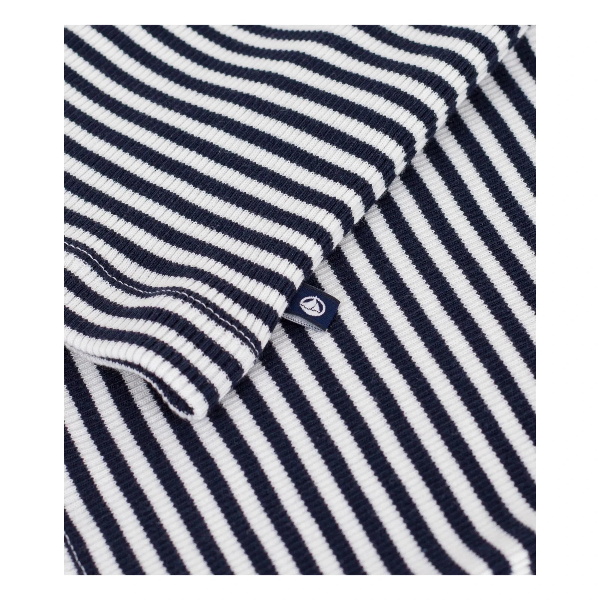 Petit Bateau - Çizgili Fitilli Atlet | Lacivert