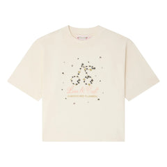 Bonpoint – Lele T-Shirt aus Bio-Baumwolle | Ecru