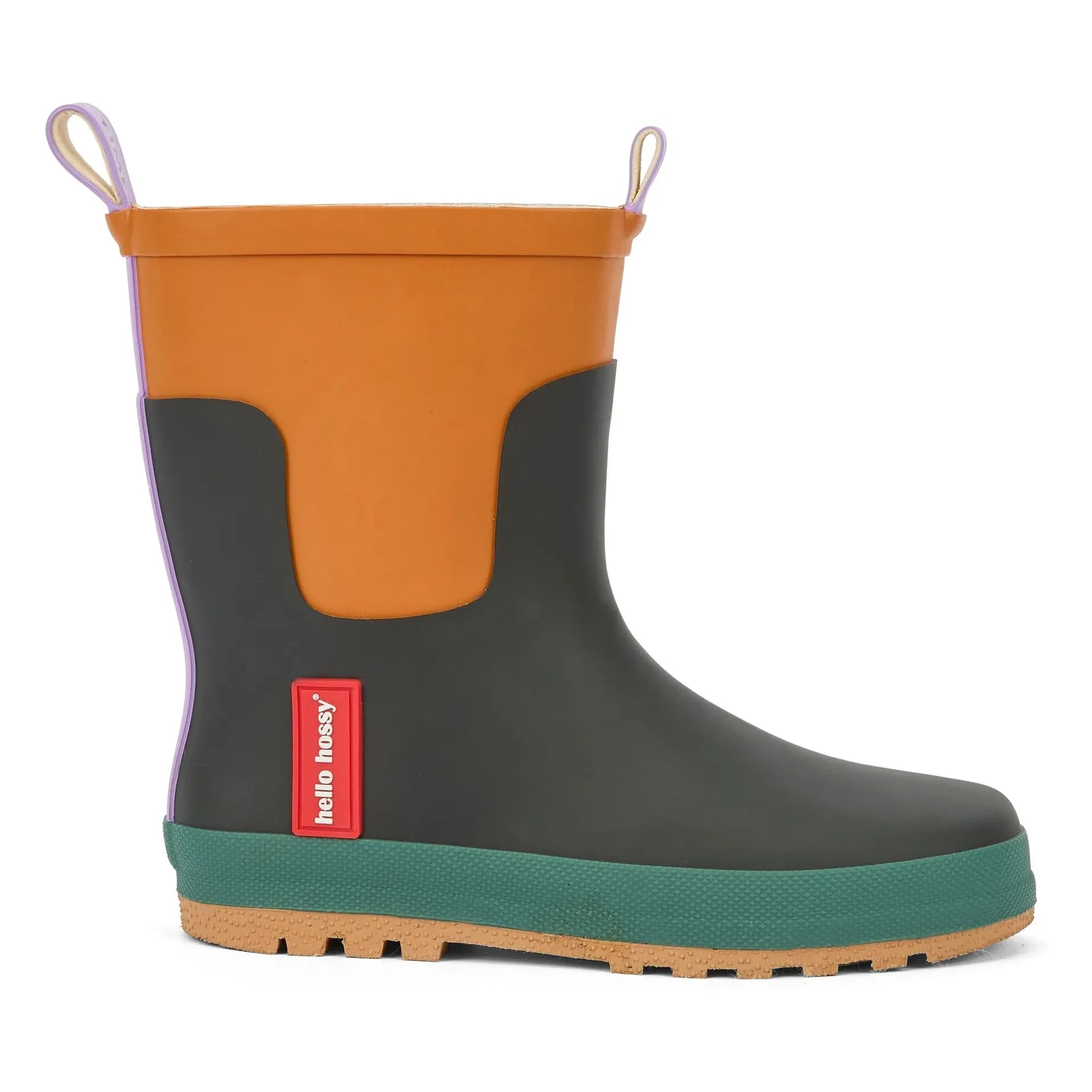 Hello Hossy - Schwarze Gummistiefel