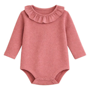 Lililotte - Pointelle Body Alma Bio-Baumwolle | Rosa
