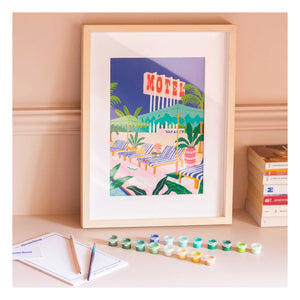 La Petite Épicerie - Malen-nach-Zahlen-Set - The Motel Pool