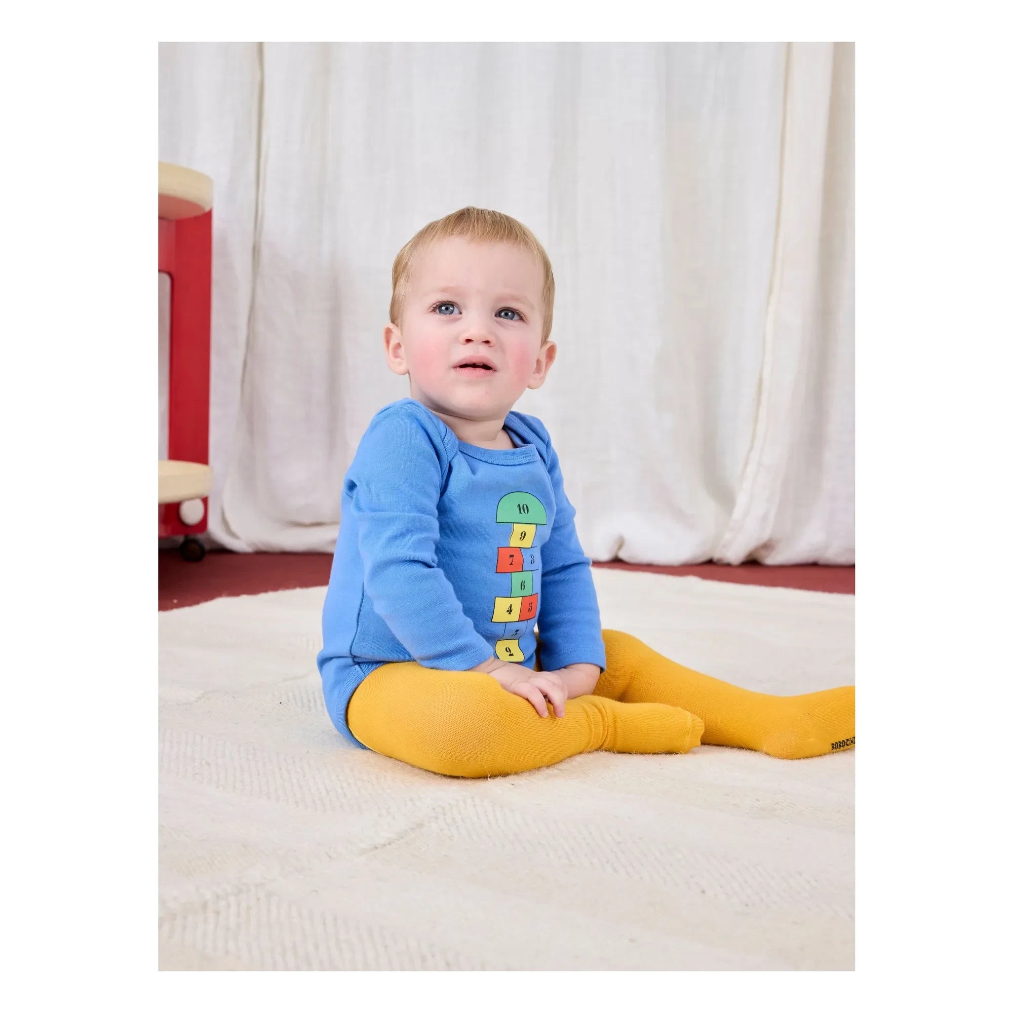Bobo Choses - Marelle Body aus Bio-Baumwolle | Blau