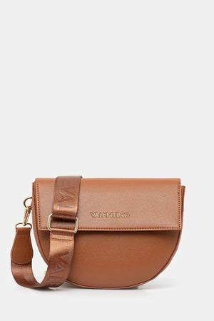 Valentino Bags kadın imitasyon deri kruvasan çanta