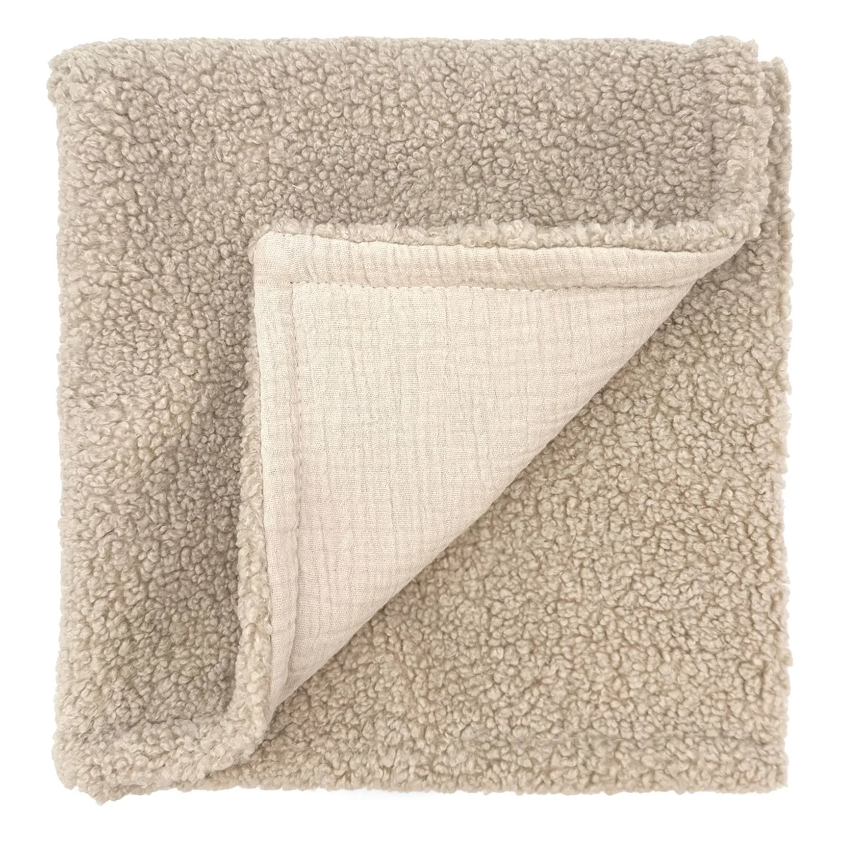 Babyparty - Polarfleece-Decke | Latte