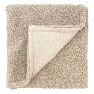 Babyparty - Polarfleece-Decke | Latte