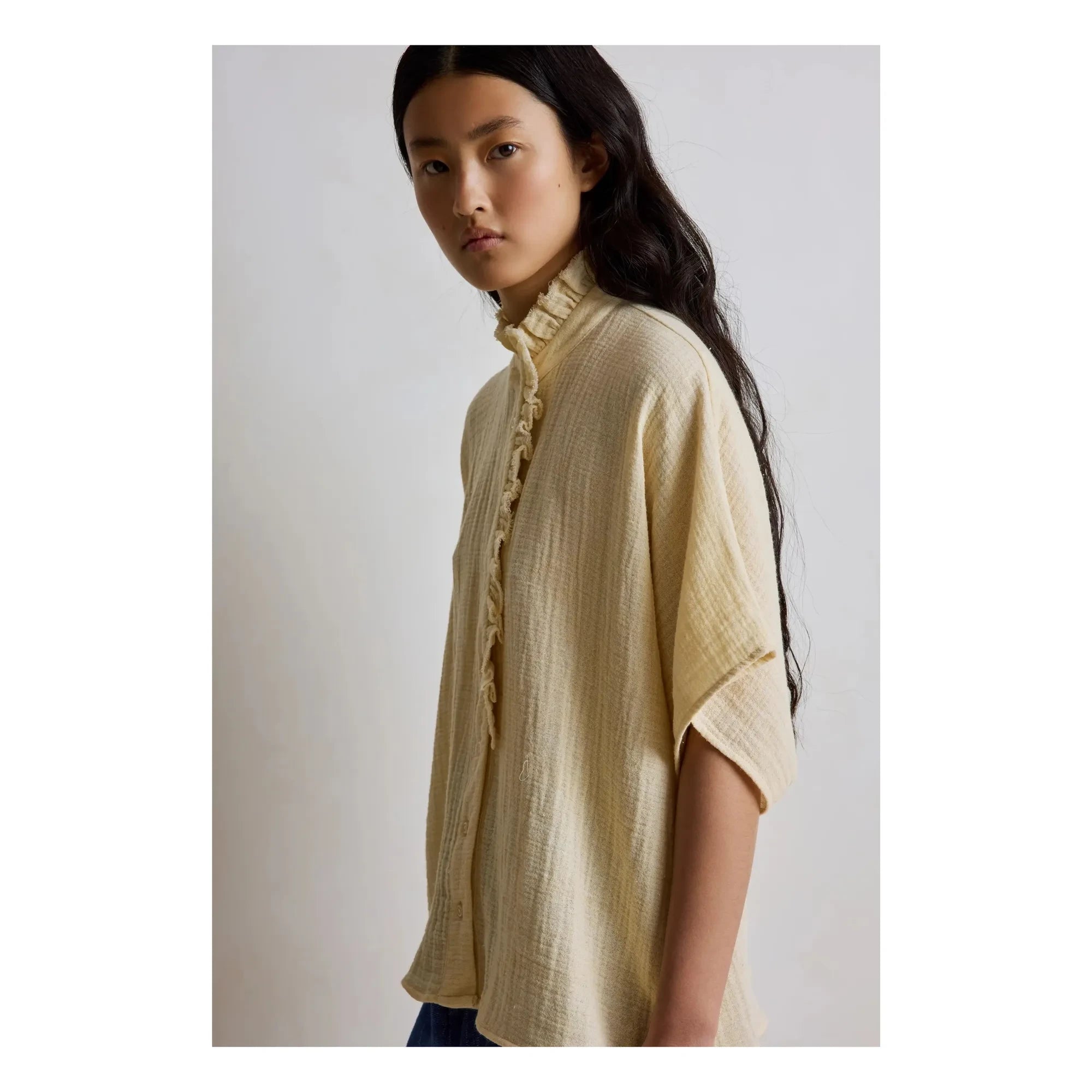 Hod - Natasha Baumwollhemd | Creme
