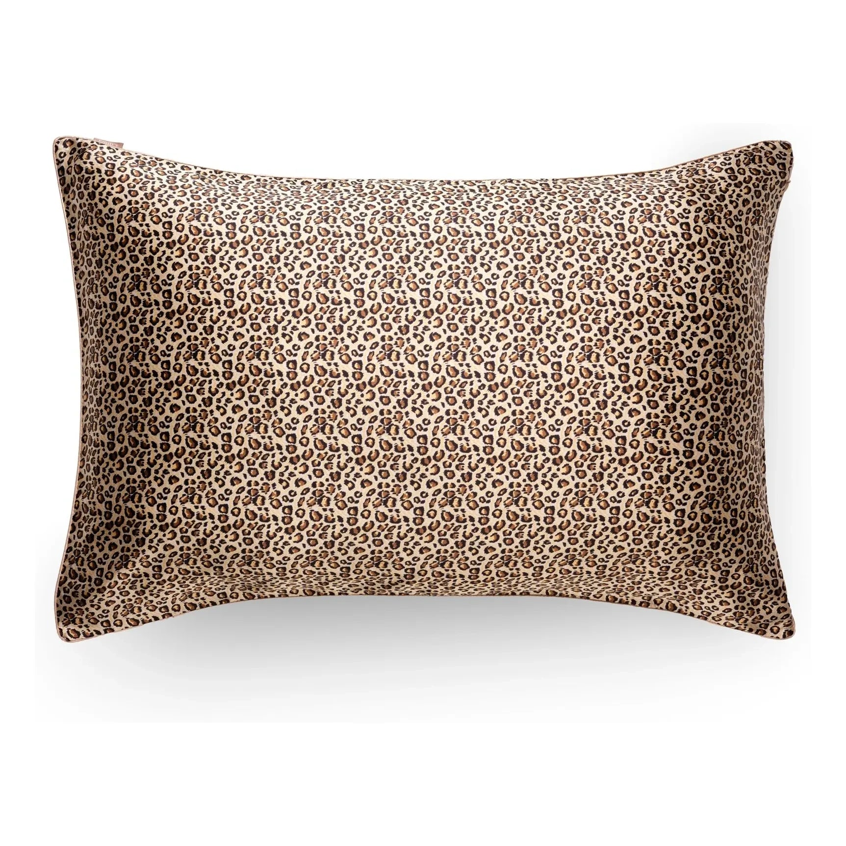 Emily's Pillow - Kissenbezug aus Maulbeerseide mit Leopardenmuster