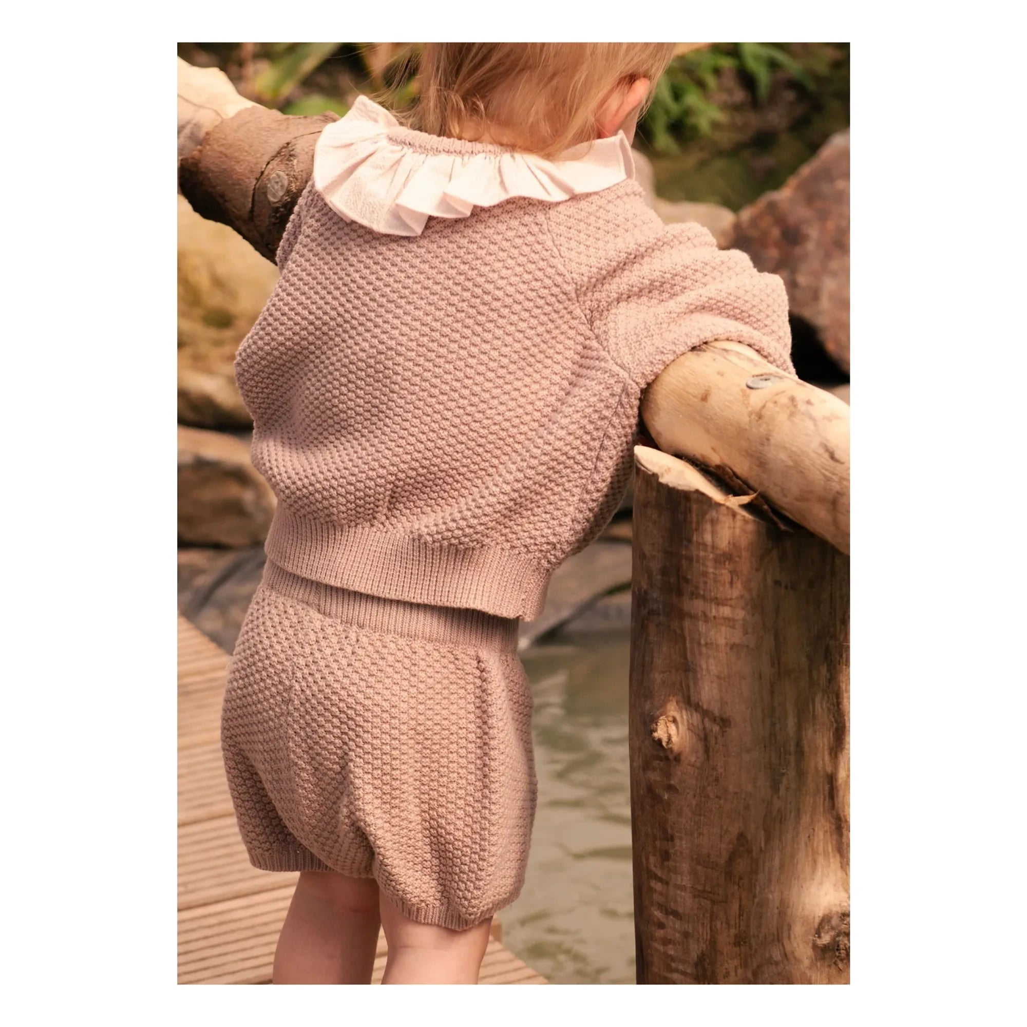 Donsje - Seloen Maille Shorts | Braun