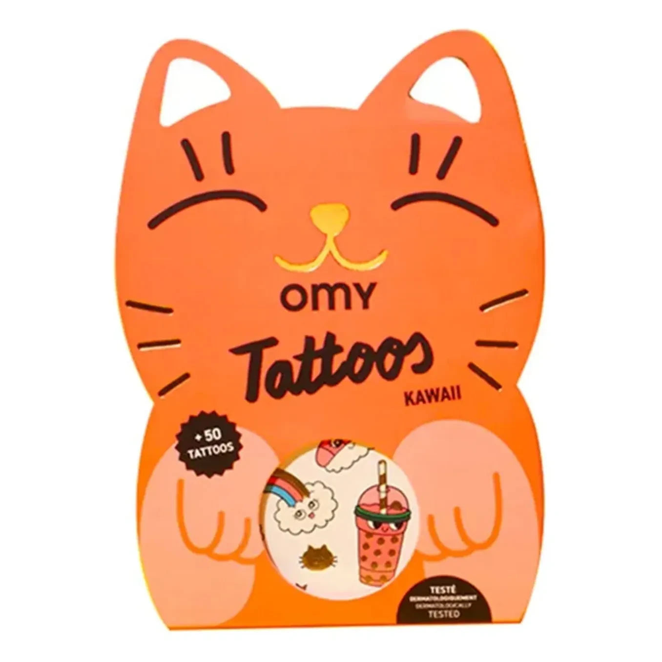 Omy - Kawaii-Tattoos | Orange