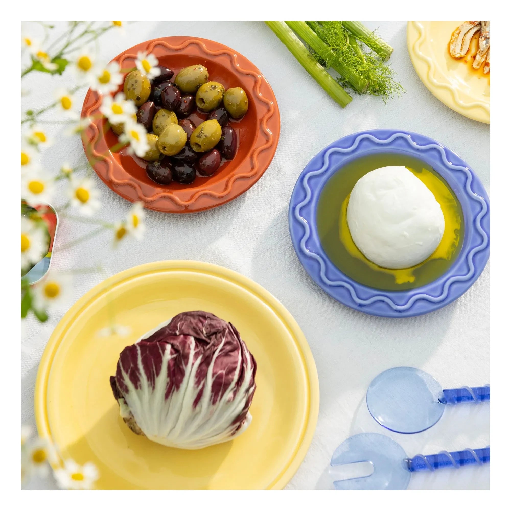 &Klevering - Mochi Teller - 2er Set | Gelb