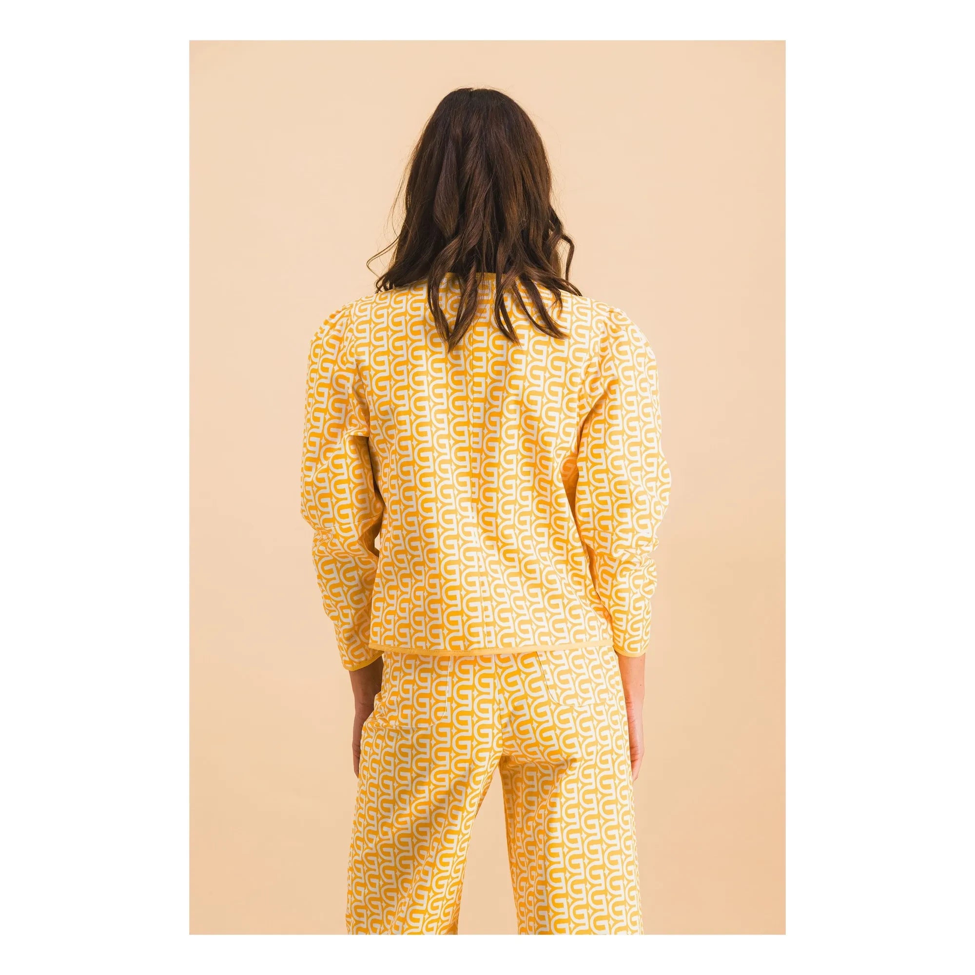 Elise Chalmin - Diane Jeansjacke | Gelb