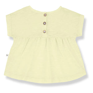1+ in the family - Bluse Atenas Chinée | Blassgelb