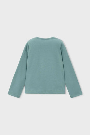 Mayoral Baumwoll-Langarmshirt für Kinder