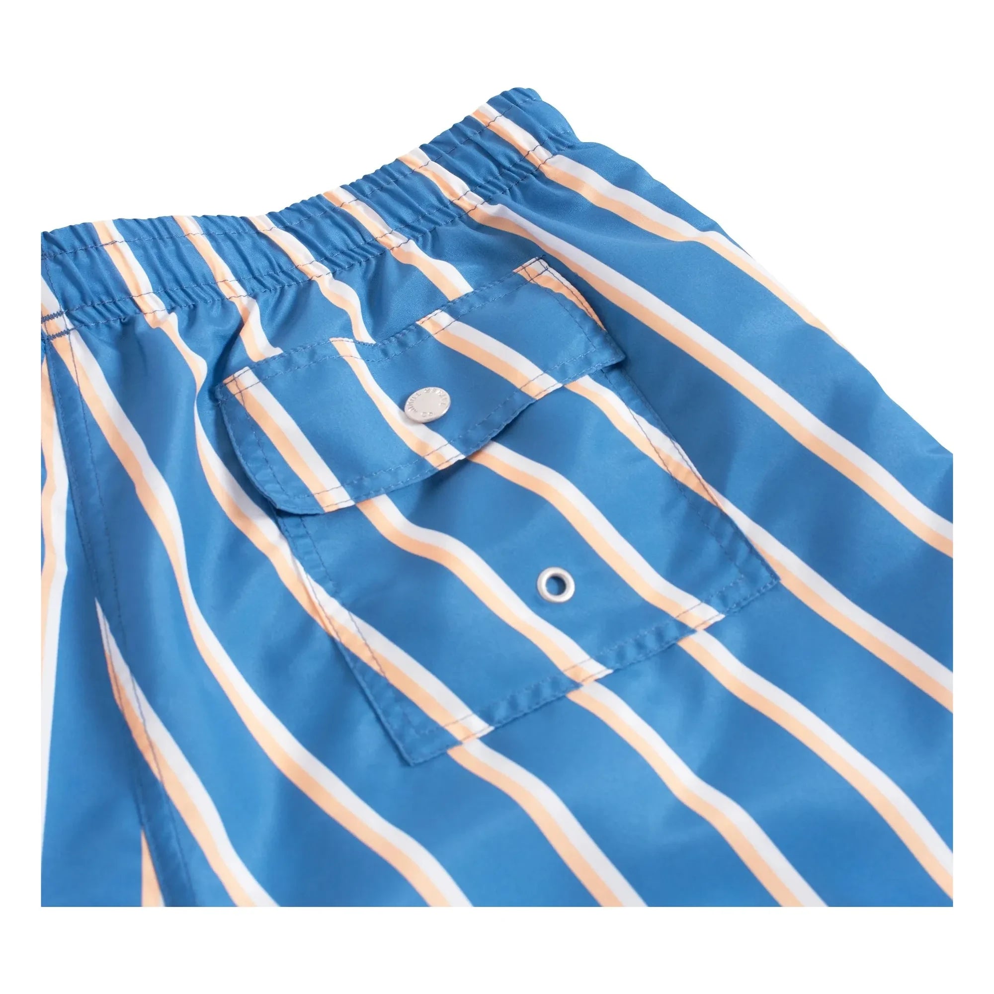 Bather - Çizgili Mayo Şortu | Mavi