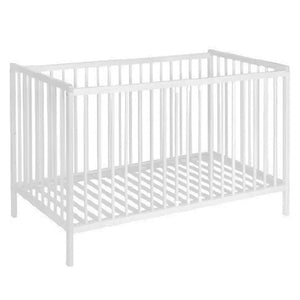Quax - Weiße Buche Babybett 60x120cm | Weiß