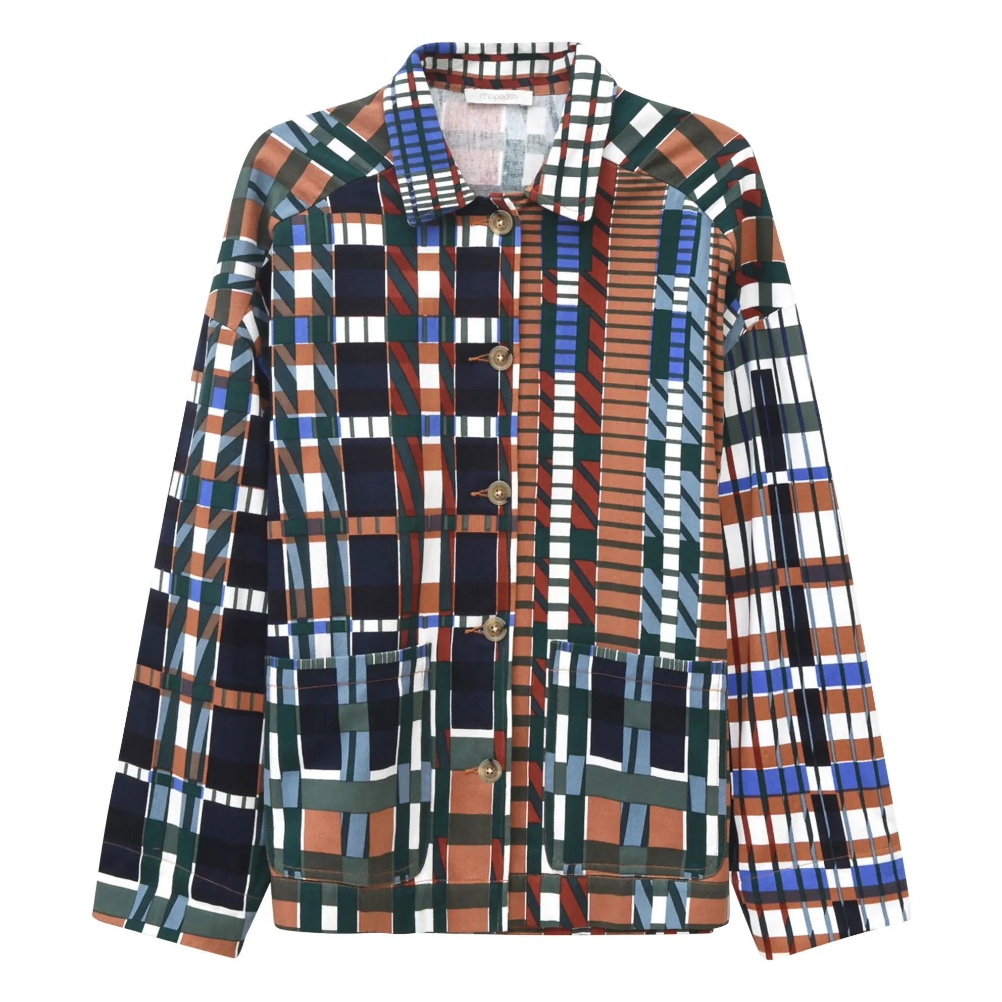 Mapoésie - Mina Utopie Baumwolljacke | Blau