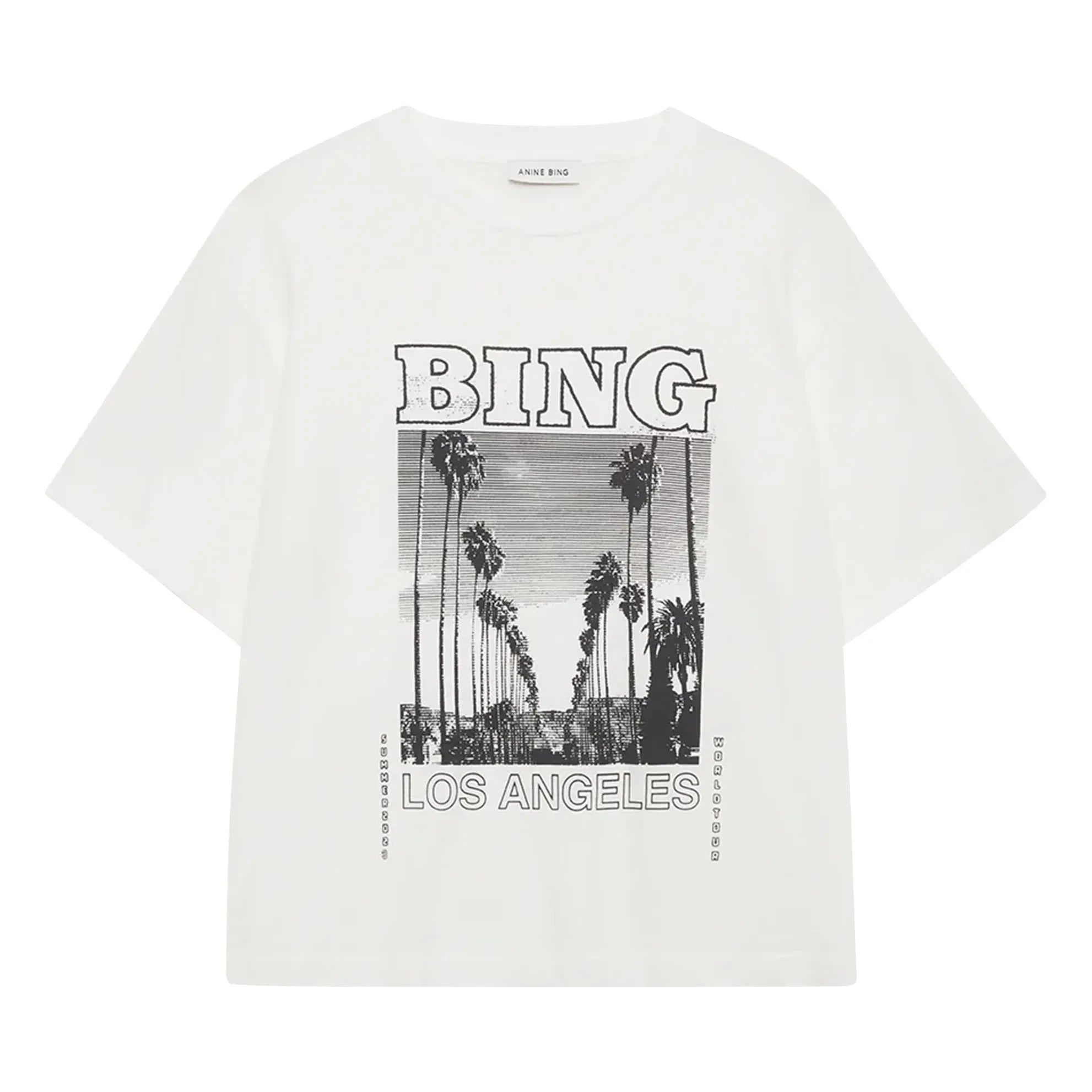 Anine Bing – Louis T-Shirt | Weiß