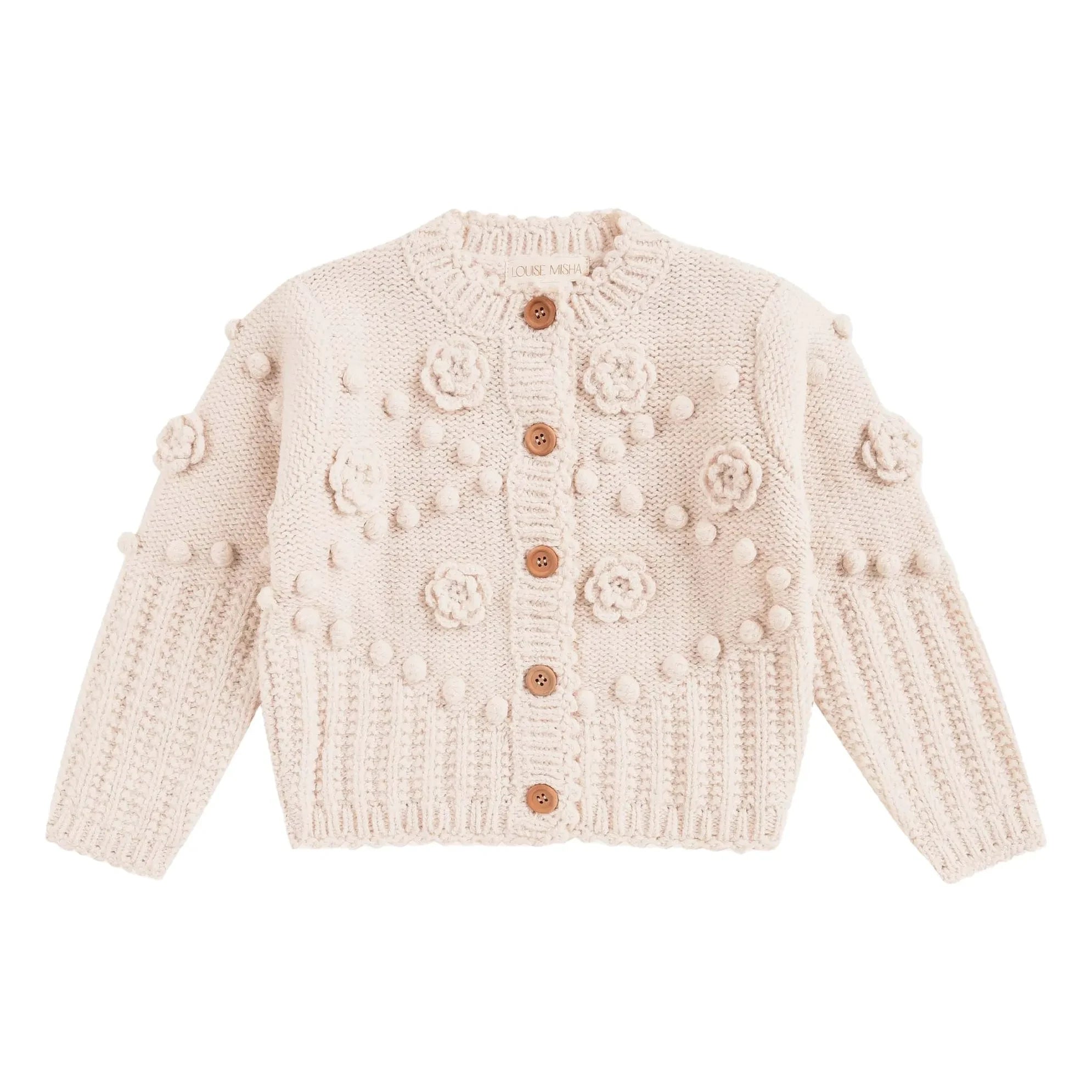 Louise Misha - Sandy Laine Strickjacke | Creme