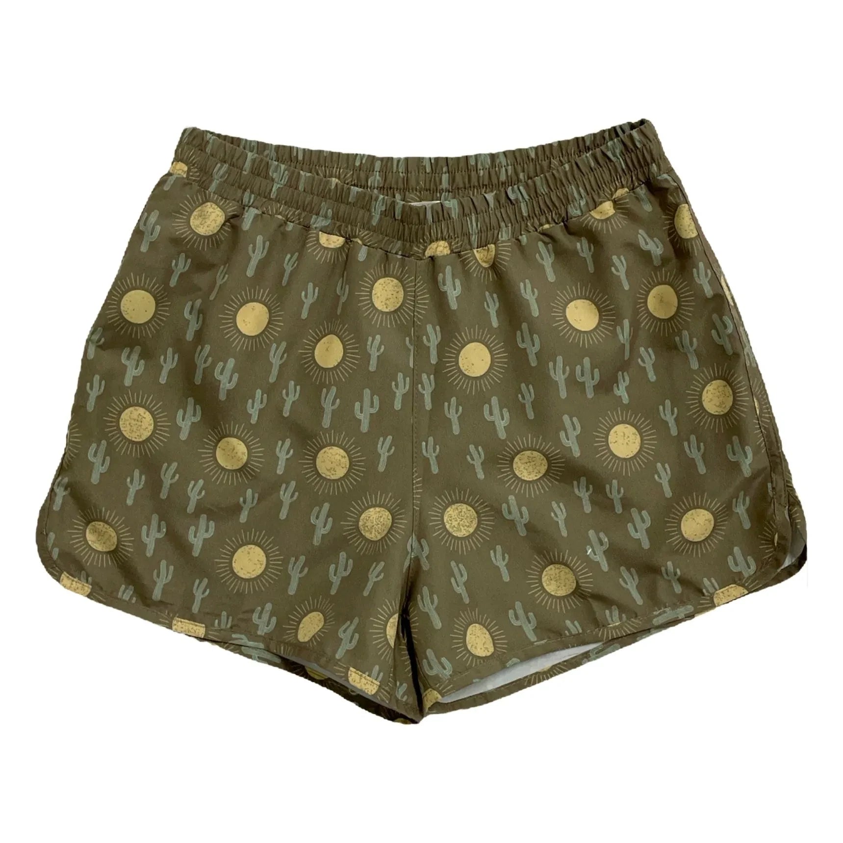 Sunchild - Luis Cactus Badeshorts | Khaki