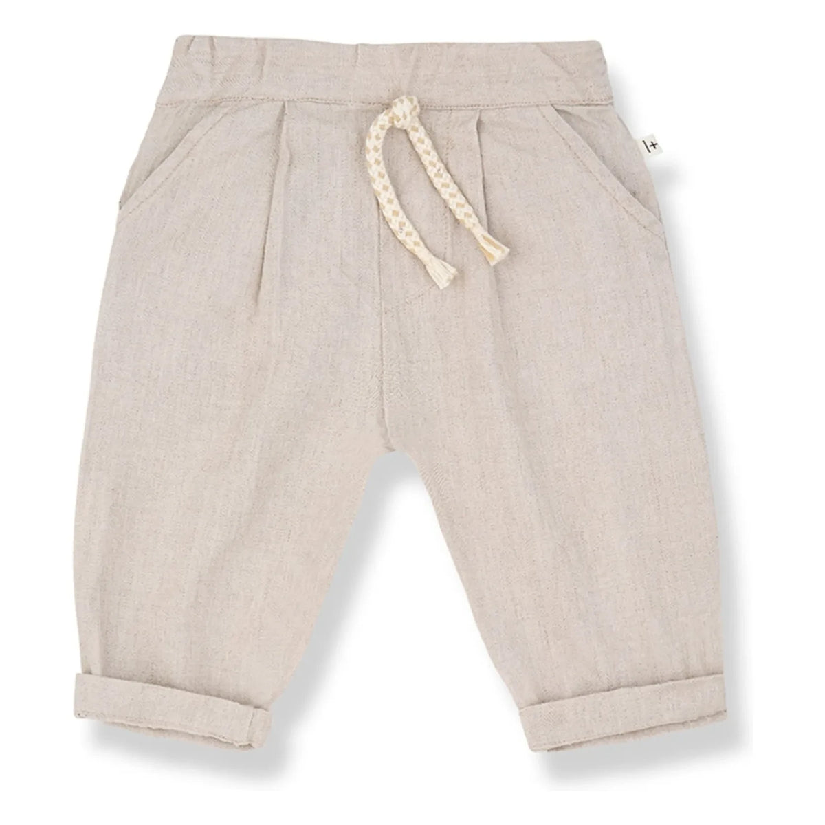 1+ in the family - Castell Leinenhose | Beige
