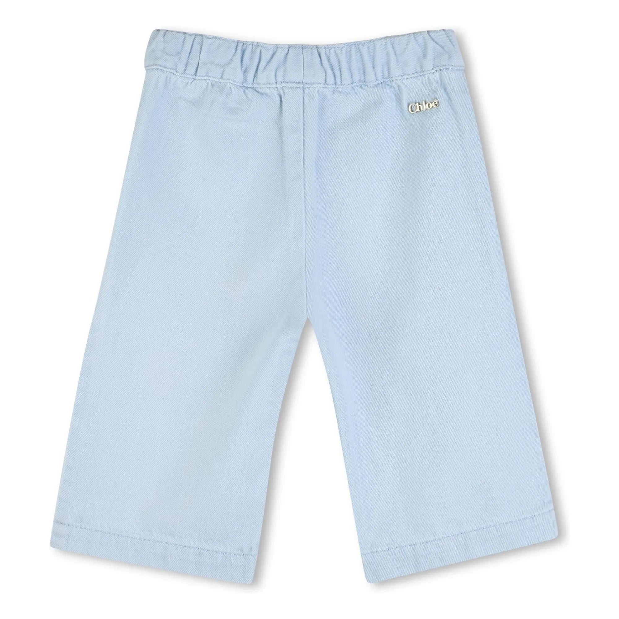 Chloé – Bestickte Jeans | Blau