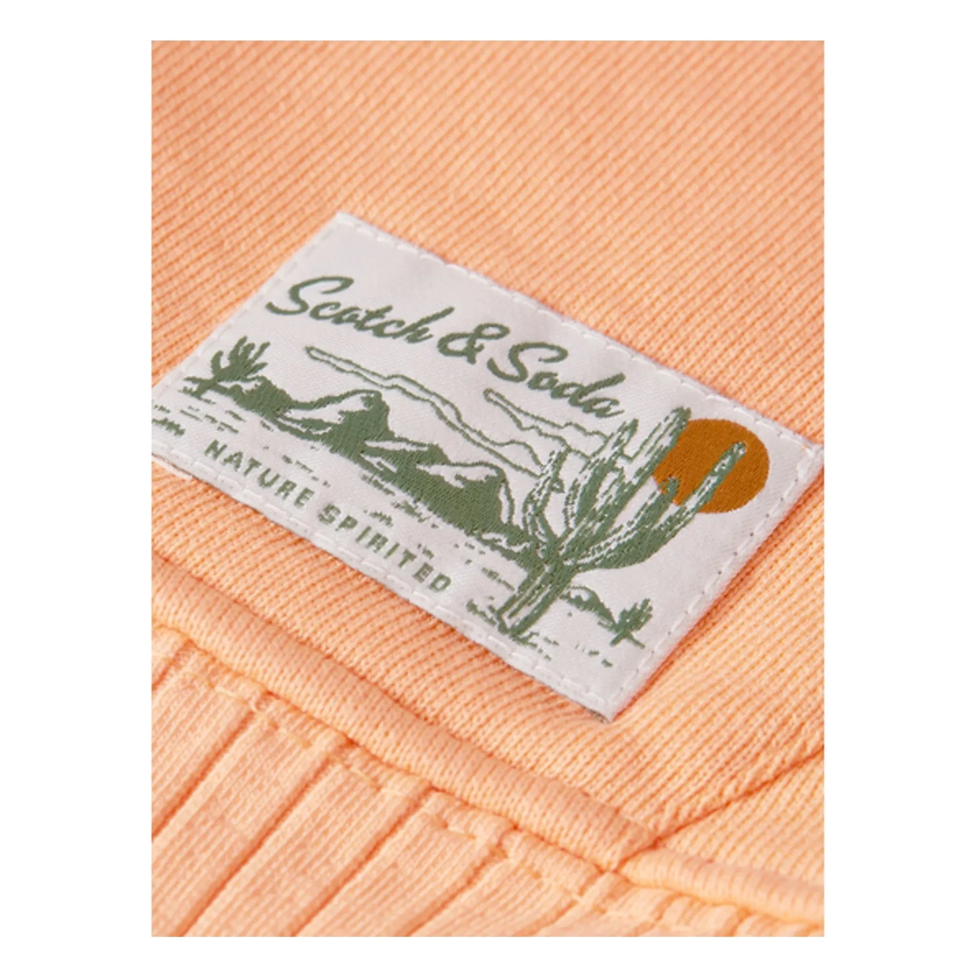 Scotch & Soda - Artwork Mystery Kapuzen-Sweatshirt | Koralle