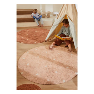 Lorena Canals - Tupfenrunder Teppich | Terracotta